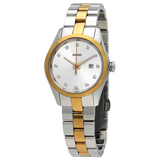 Rado, Hyperchrome S Diamond Silver Dial Ladies Watch