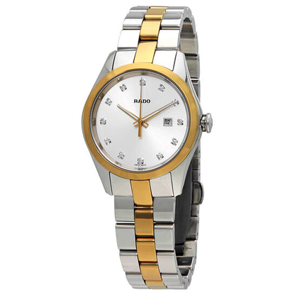 Rado, Hyperchrome S Diamond Silver Dial Ladies Watch