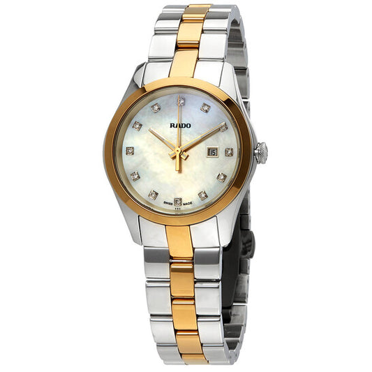 Rado, Hyperchrome S Mother of Pearl Diamond Dial Ladies Watch