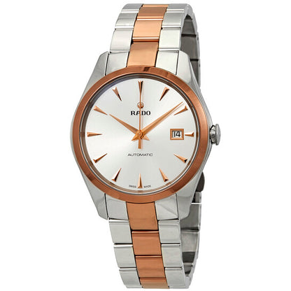 Rado, HyperChrome Silver Dial Automatic Men's Two Tone Watch