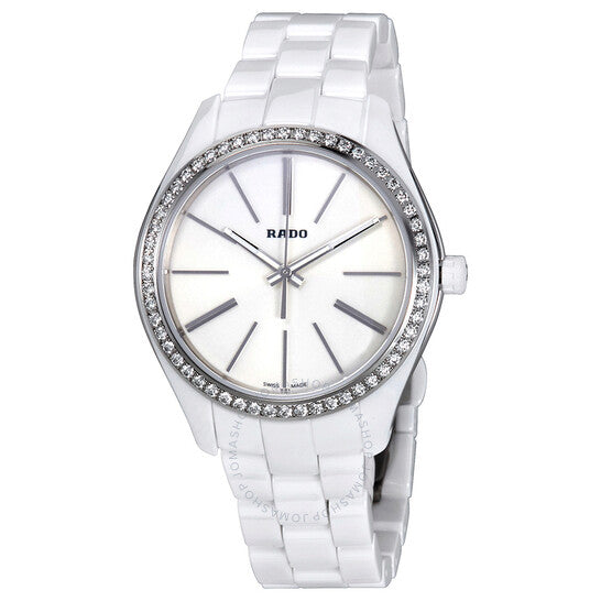 Rado, HyperChrome White Dial Ladies Diamond Watch