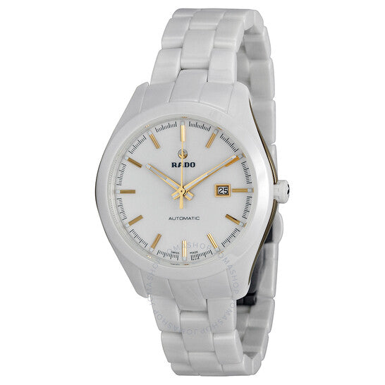 Rado, Hyperchrome White Dial White Ceramic Ladies Watch