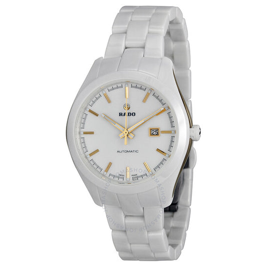 Rado, Hyperchrome White Dial White Ceramic Ladies Watch