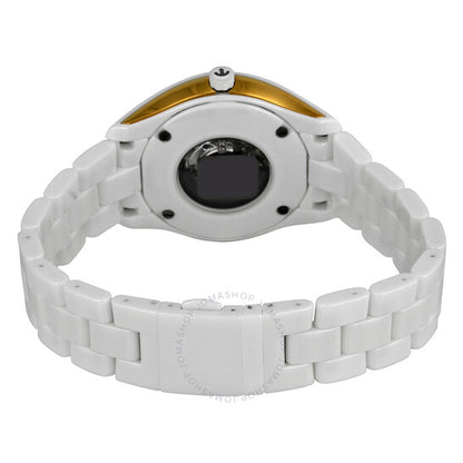 Rado, Hyperchrome White Dial White Ceramic Ladies Watch