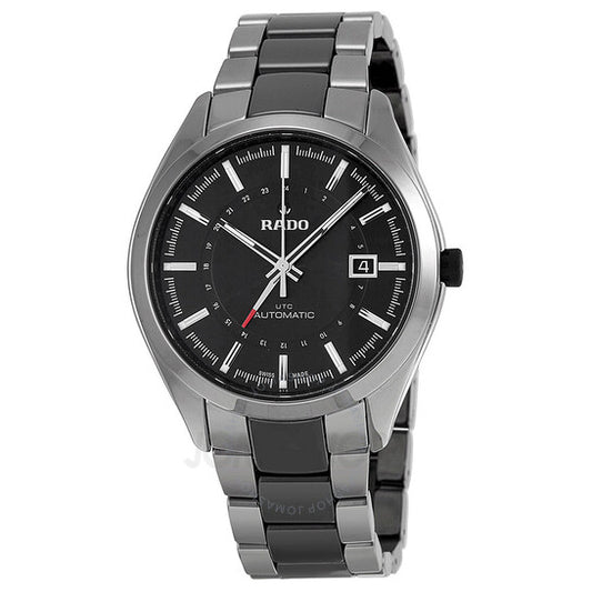 Rado, HyperChrome XL Black Dial Black Ceramic and Stainless Steel Bracelet and Case Men's Watch
