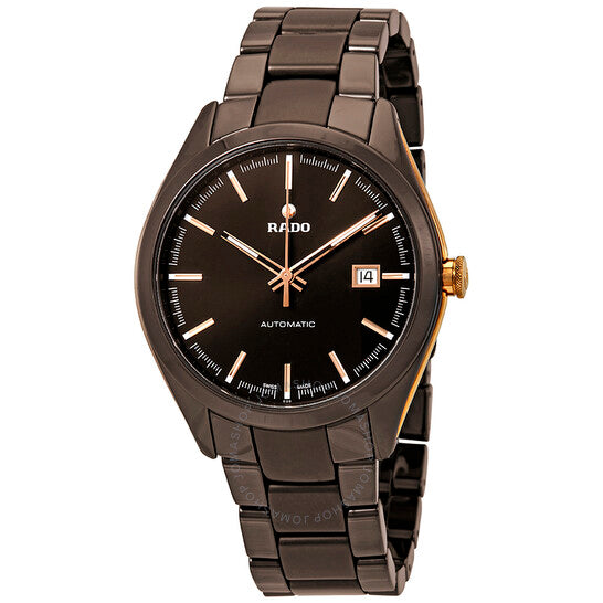 Rado, HyperChrome XL Brown Dial Automatic Men's Ceramic Watch