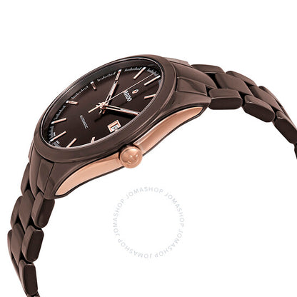 Rado, HyperChrome XL Brown Dial Automatic Men's Ceramic Watch