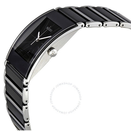 Rado, Integral Black Dial Ceramic Men's Watch
