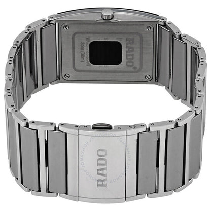 Rado, Integral Black Dial Ceramic Men's Watch