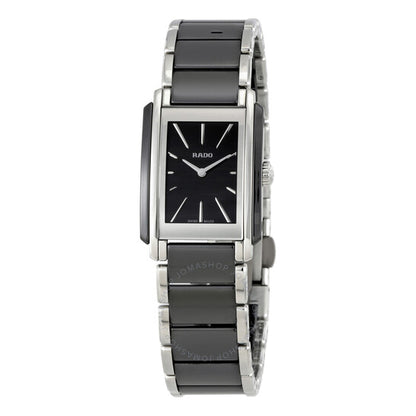 Rado, Integral Black Dial Ladies Watch