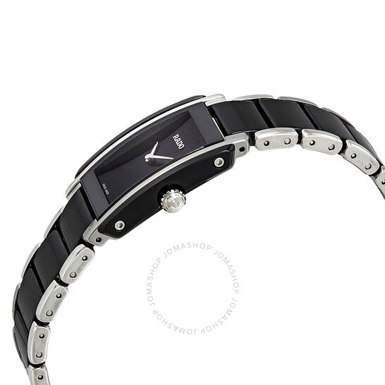 Rado, Integral Black Dial Ladies Watch