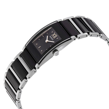 Rado, Integral Black Dial Ladies Watch