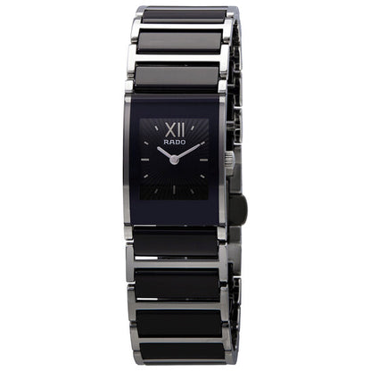 Rado, Integral Black Dial Ladies Watch