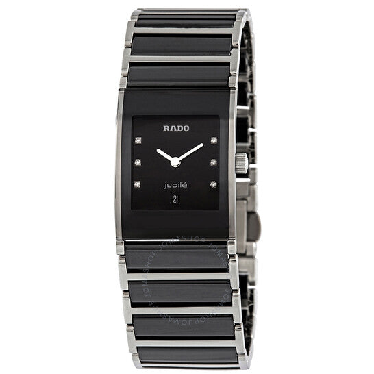 Rado, Integral Ceramic & Steel Diamond Dial Ladies Watch