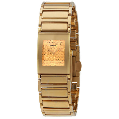 Rado, Integral Champagne Dial Ladies Watch