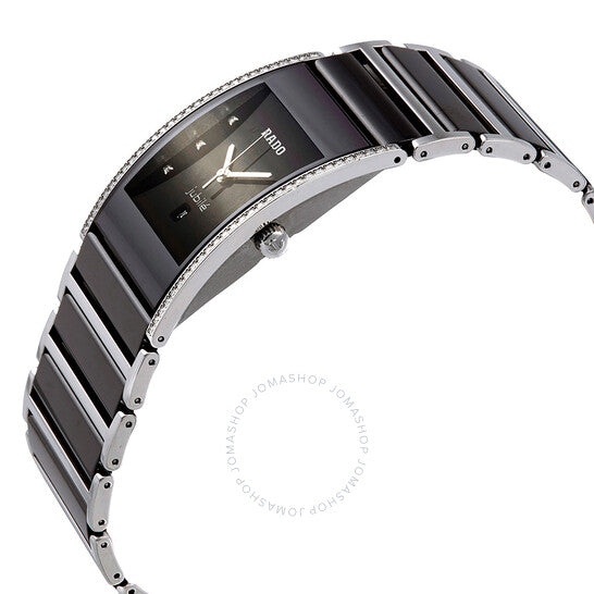 Rado, Integral Diamond Black Dial Men's Watch