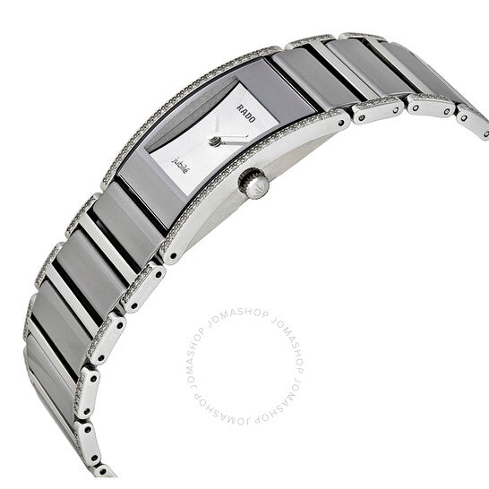 Rado, Integral Diamond Silver Dial Ladies Watch