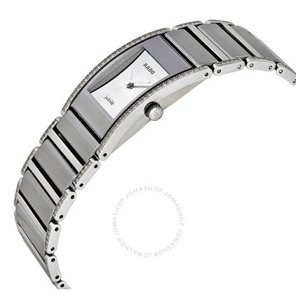 Rado, Integral Diamond Silver Dial Ladies Watch