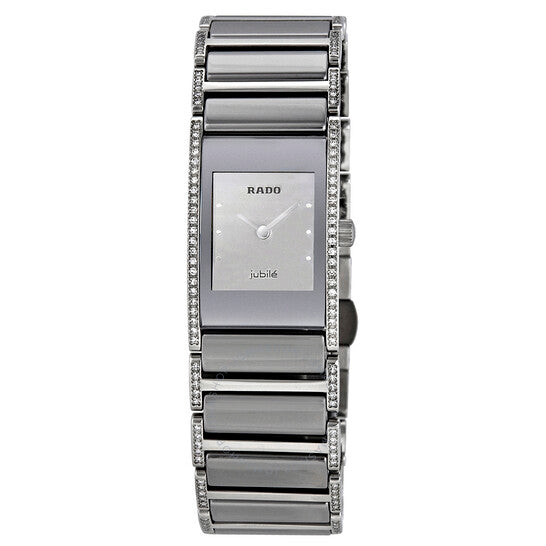 Rado, Integral Diamond Silver Dial Ladies Watch