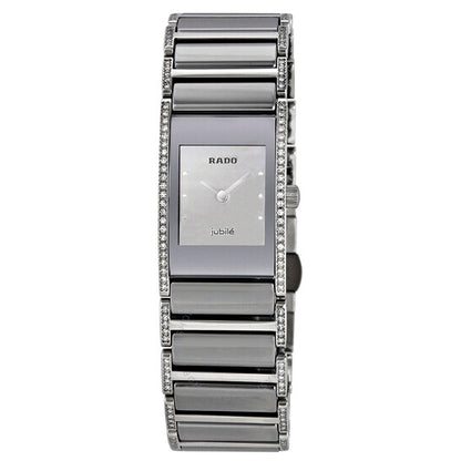 Rado, Integral Diamond Silver Dial Ladies Watch
