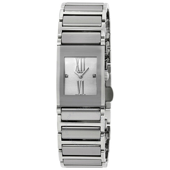 Rado, Integral Diamond Silver Dial Ladies Watch