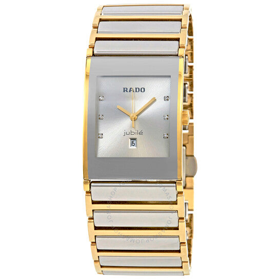 Rado, Integral Diamond Silver Dial Ladies Watch