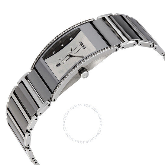 Rado, Integral Diamond Silver Dial Ladies Watch