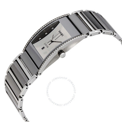 Rado, Integral Diamond Silver Dial Ladies Watch