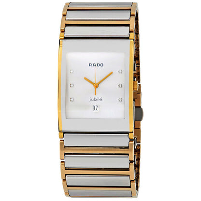 Rado, Integral Diamond Silver Dial Men's Watch
