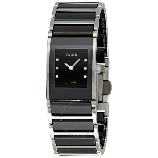 Rado, Integral Jubile Black Ceramic Ladies Watch