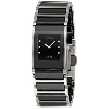Rado, Integral Jubile Black Ceramic Ladies Watch