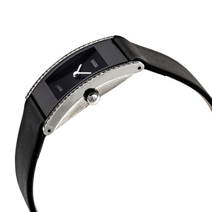 Rado, Integral Jubile Quartz Black Dial Ladies Watch