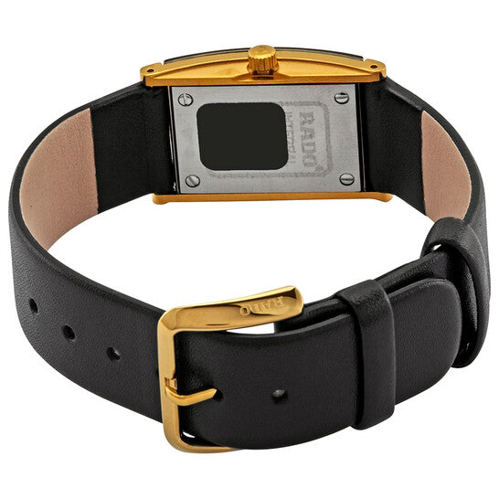 Rado, Integral Jubile Quartz Diamond Black Dial Ladies Watch