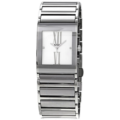 Rado, Integral Jubile Quartz Diamond Silver Dial Ladies Watch