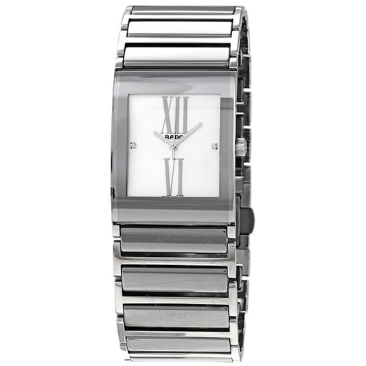 Rado, Integral Jubile Quartz Diamond Silver Dial Ladies Watch