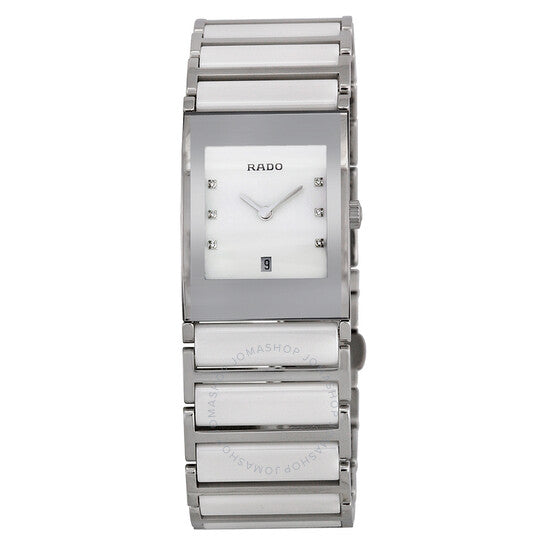 Rado, Integral Jubile White Ceramic Ladies Watch