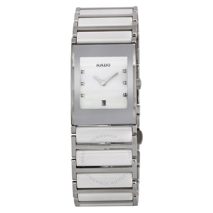 Rado, Integral Jubile White Ceramic Ladies Watch
