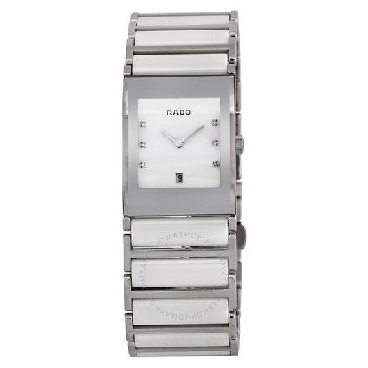 Rado, Integral Jubile White Ceramic Ladies Watch