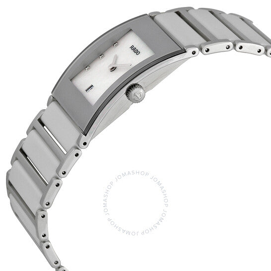 Rado, Integral Jubile White Ceramic Ladies Watch