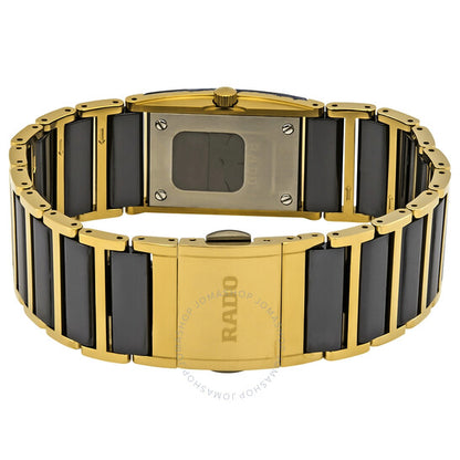 Rado, Integral Jubilee Black Dial Ceramic Ladies Watch