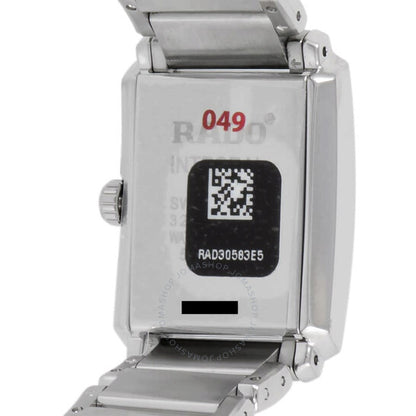 Rado, Integral Quartz Black Dial Ladies Watch