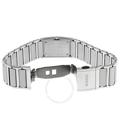 Rado, Integral Quartz Black Dial Ladies Watch