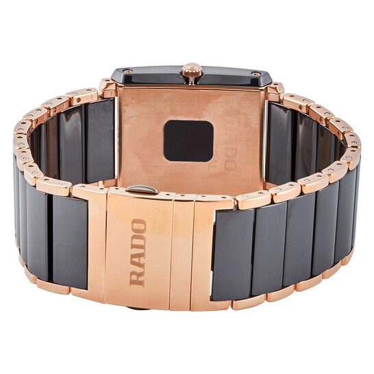 Rado, Integral Quartz Black Dial Men's Watch