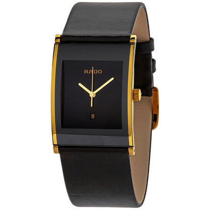 Rado, Integral Quartz Black Dial Men's Watch