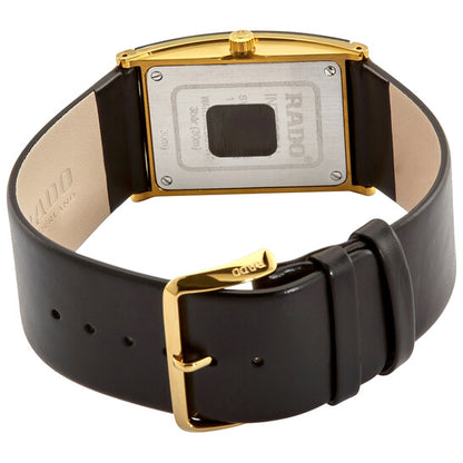 Rado, Integral Quartz Black Dial Men's Watch