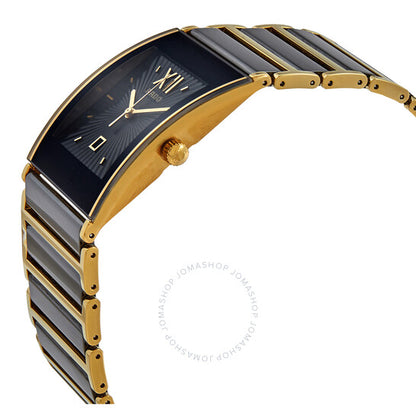 Rado, Integral Quartz Black Dial Men's Watch