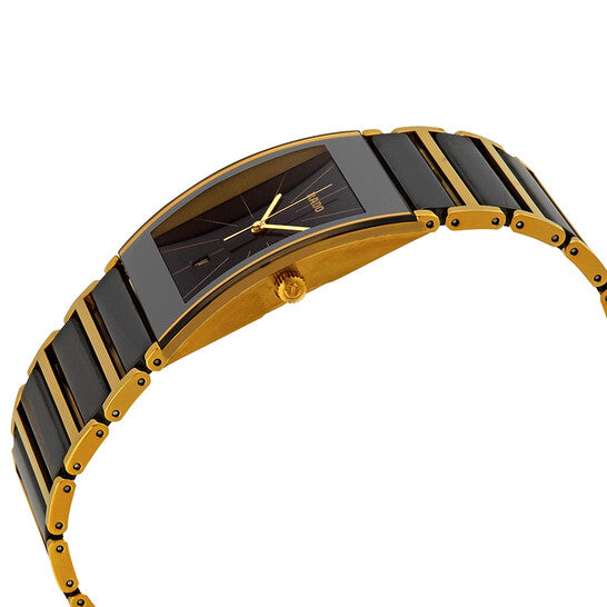 Rado, Integral Quartz Black Dial Men's Watch