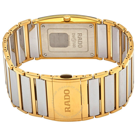Rado, Integral Quartz Silver Dial Men's Two Tone Watch