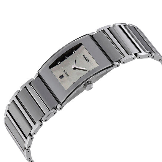 Rado, Integral Silver Dial Ladies Watch