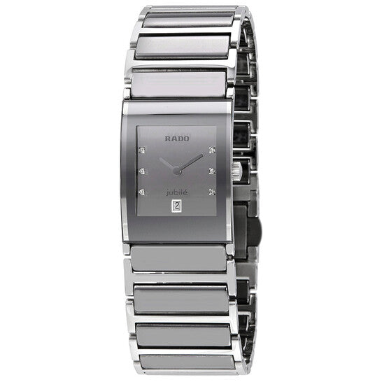 Rado, Integral Silver Dial Ladies Watch